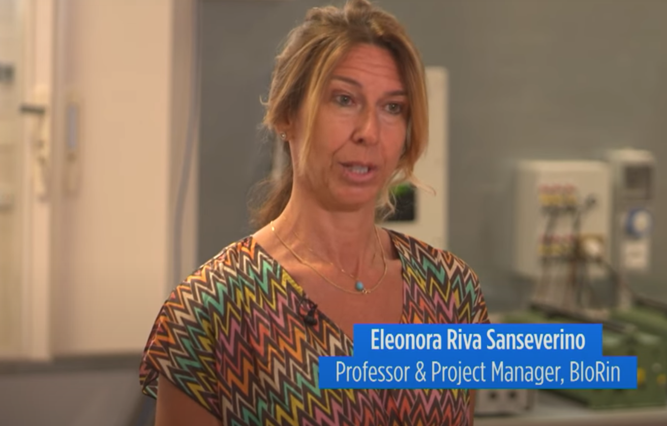immagine Euronews – Intervista alla Prof.ssa Eleonora Riva Sanseverino per il progetto Blorin